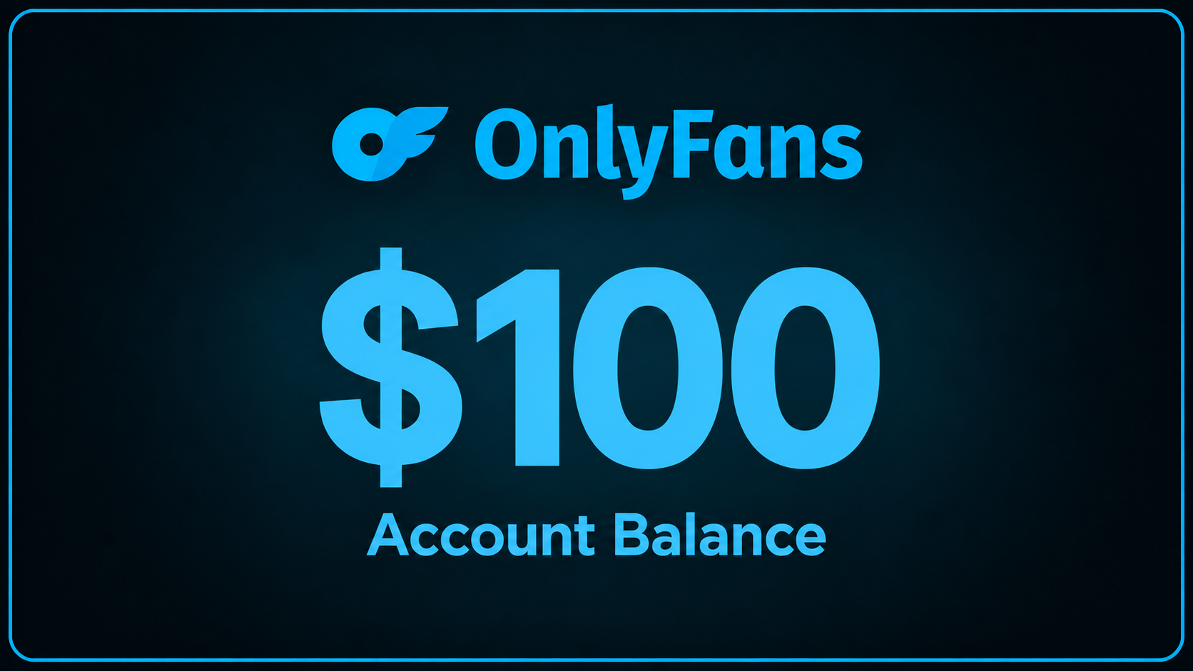 OnlyFans Balance $100