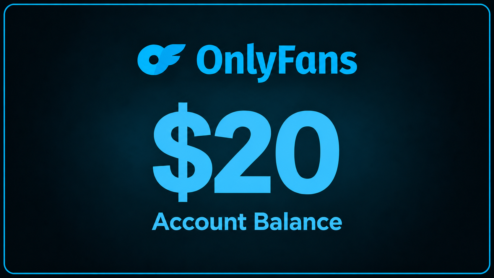 OnlyFans Balance $20